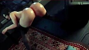 anime girl endures strong anal fucking in 3d hentai