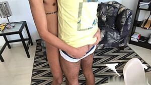 Brazilian Boys Bareback Quickie Anal