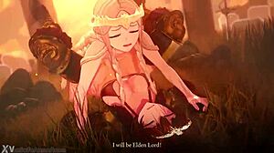 holy crap! kindly miquella anna anon in wild futanari animation!