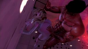 slutty waifu surprises her boyfriend for a romantic night on valentines day