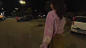 My Step-Brother Controls My Lovense in Public While I Play with Him Outdoors