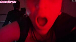 my ass destroyed and filled with cum in first bdsm