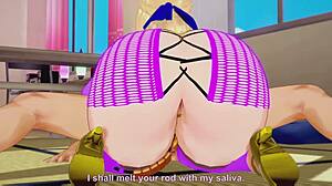 Blonde Babe Experiences Buttsex Magic With Saber In 3D Hentai Anal.