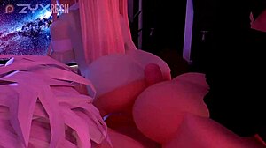 Just a bit of animated fun with hentai vibes.