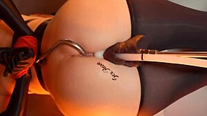 बंधी सबमिसिव लड़की को BDSM ट्रेनिंग एनल हुक से क्रीमपाई ऑर्गेज्म