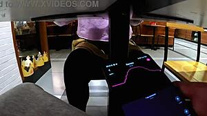 My Step-Brother Controls My Lovense in Public While I Play with Him Outdoors