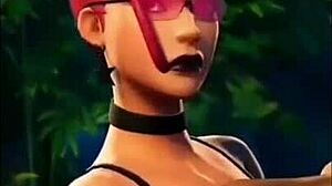 explore this fortnite compilation with anime and hentai elements