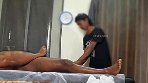 Happy Ending Massage Caught on Hidden Cam Surprise