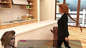 lick my nipples, boss? you're such a slut in this game.