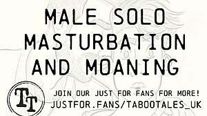 Listen To This Erotic Gay Audio ASMR Of Male Solo Masturbation!