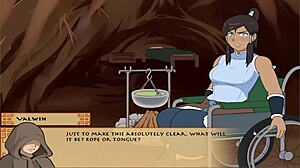 four elements trainer book 4 love part 19 features cartoon hentai with pussy licking scenes