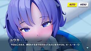 yuuka gets fucked by teacher in hentai