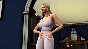 Ever imagine a naughty nun in a dirty Sims 4 weekend?