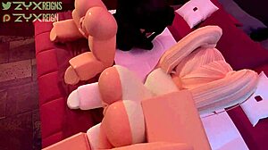 Just a bit of animated fun with hentai vibes.