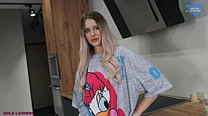 सौतेली बहन ने सुबह की कॉफी छोड़कर सेक्स चुना