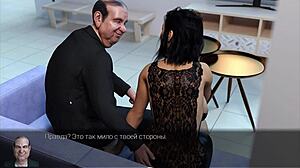 Cartoon Wife Anna’s Naked Adventure with Big Nipples in Part 31