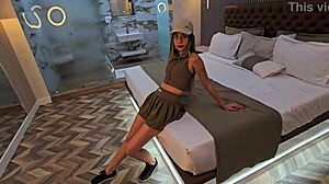 Caught best friend doing squats, then we fucked