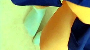 cogiendo a mi esposa con vestido rojo �pero nos observa y quiere verga tambi�n me chingo a las dos real casero