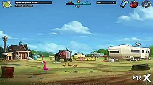 Summertime Saga Milf Shows Tits To Babe