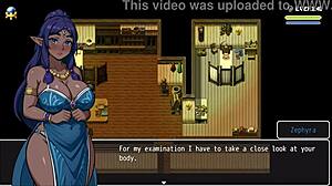 I watch the sexy farmer expose her pussy in Lost Lagoon Harem.