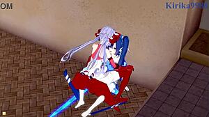 Tsubasa And Maria In Intense Futanari Sex Scene From Symphogear Hentai