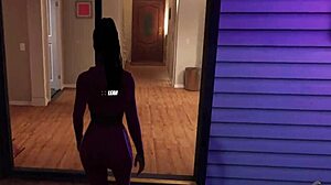 hey friend, teach me self defense... with teen sucking pussy licking cock in hentai game.