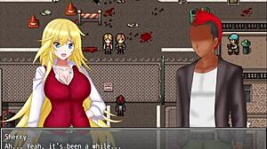 I embark on a survival mission z opening in this hentai anime game.