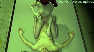 dva from overwatch enjoys intimate cowgirl ride and oral