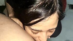 Wow, the new employee at work bends over for deepthroat and doggystyle!