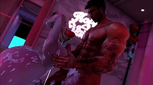 slutty waifu surprises her boyfriend for a romantic night on valentines day