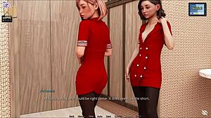 feeling the love with big tits in sunshine hentai game