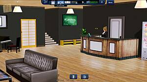 exploring the mysterious harem hotel in this anime game adventure