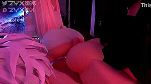 Just a bit of animated fun with hentai vibes.