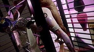 Ever tried 3D cosplay? Asian model dives into first BDSM sex!