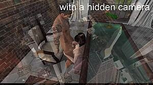 Spy story unfolds with hentai cartoon spying