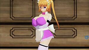 Loretta in Wild Hentai Action! Girl B Hero!