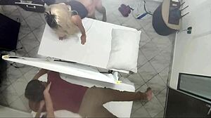 i record real video of masseur fucking my girlfriend next to husband