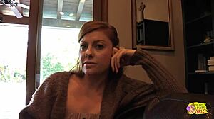 Skinny Redhead Lesbian Craves Her Tight Pussy Licked