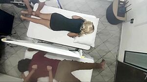 i record real video of masseur fucking my girlfriend next to husband