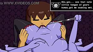 Spiderbang Undertale mod unleashes intense furry cartoon hentai group anime banging