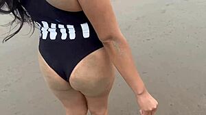 On The Beach In Mexico Meeting Young 18+ Woman For Apartment Invitation