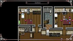 Adventurer trapped in cave with big tits anime