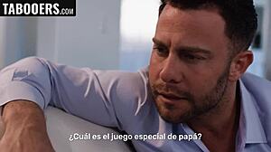 Stepdaughter Soaks Stepdaddy's Cock with Wet Desire Every Time