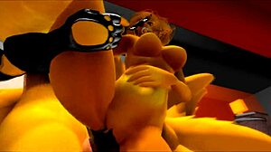 Roxy Foxy In Cartoon Hentai Anime Adventure