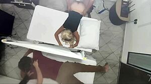 i record real video of masseur fucking my girlfriend next to husband