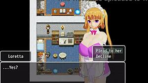 Loretta in Wild Hentai Action! Girl B Hero!