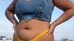 Fiz O Cara Ficar De Pau Duro Na Praia