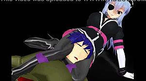 Detailed scenes from Girl B Hero part 12 with Astriede