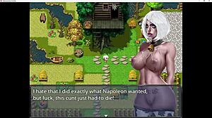 Defenestration Game Turns Character into Cow with Silly Tied Up Elements and Lactating Features in Hentai Anime Style!