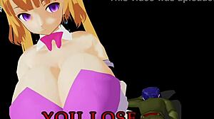 Loretta in Wild Hentai Action! Girl B Hero!